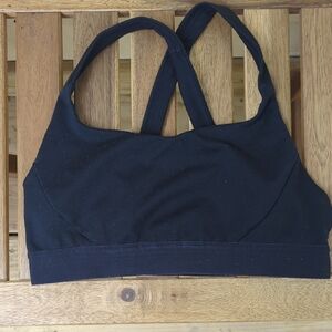 Patagonia Black Switchback Sports Bra Medium